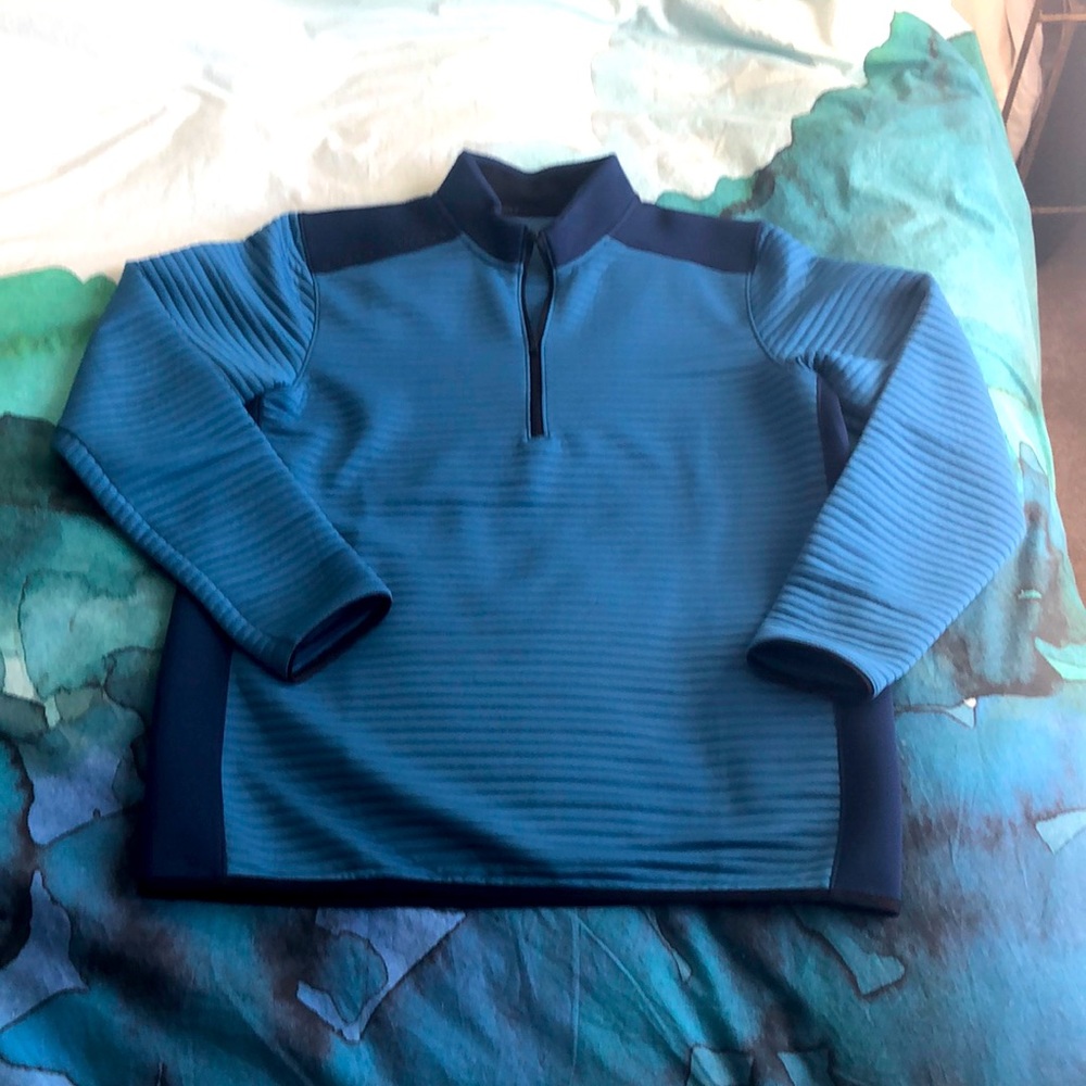 Blue Under Armour mens pullover
